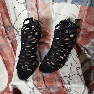 Black Gladiator sandles 